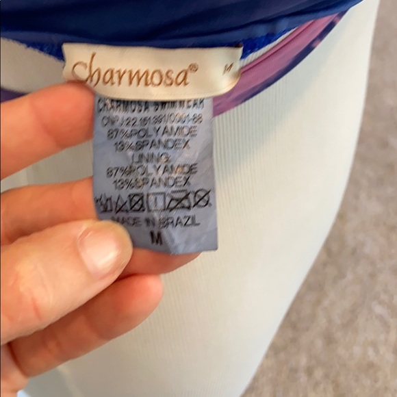 Charmosa Tye Die Wrap Bikini Top - Picture 8 of 8